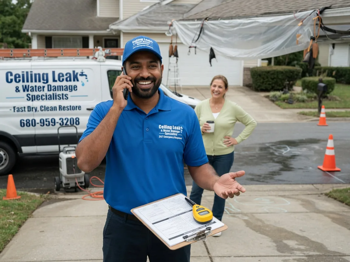 Ceiling Leak Cleanup Manchester, WA FAQs